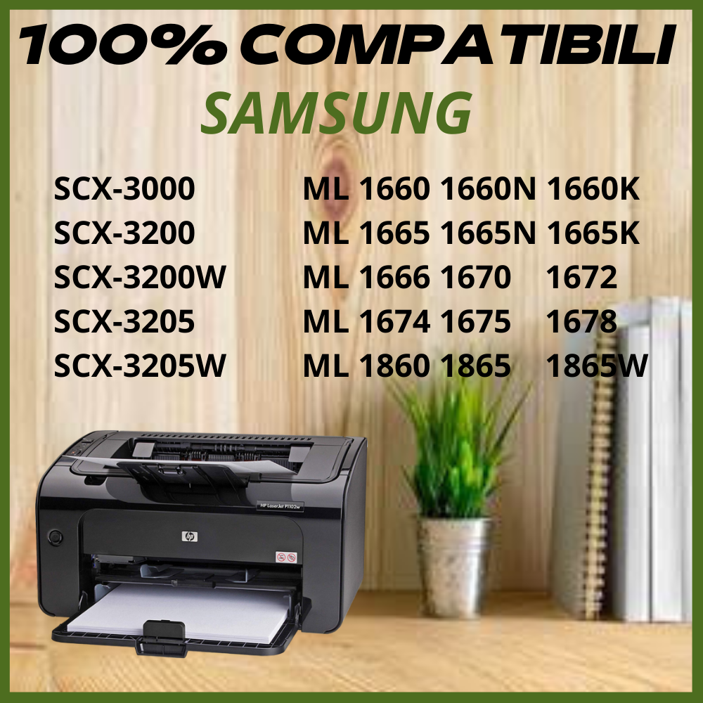 Cartuccia Toner per stampanti compatibili Samsung MLT-D1042S con consegna express in 24 ore